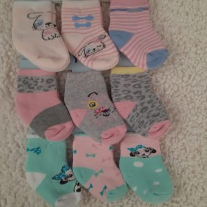 Čarape za bebe 6-9 mj