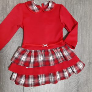 Haljina za male djevojčice crvena